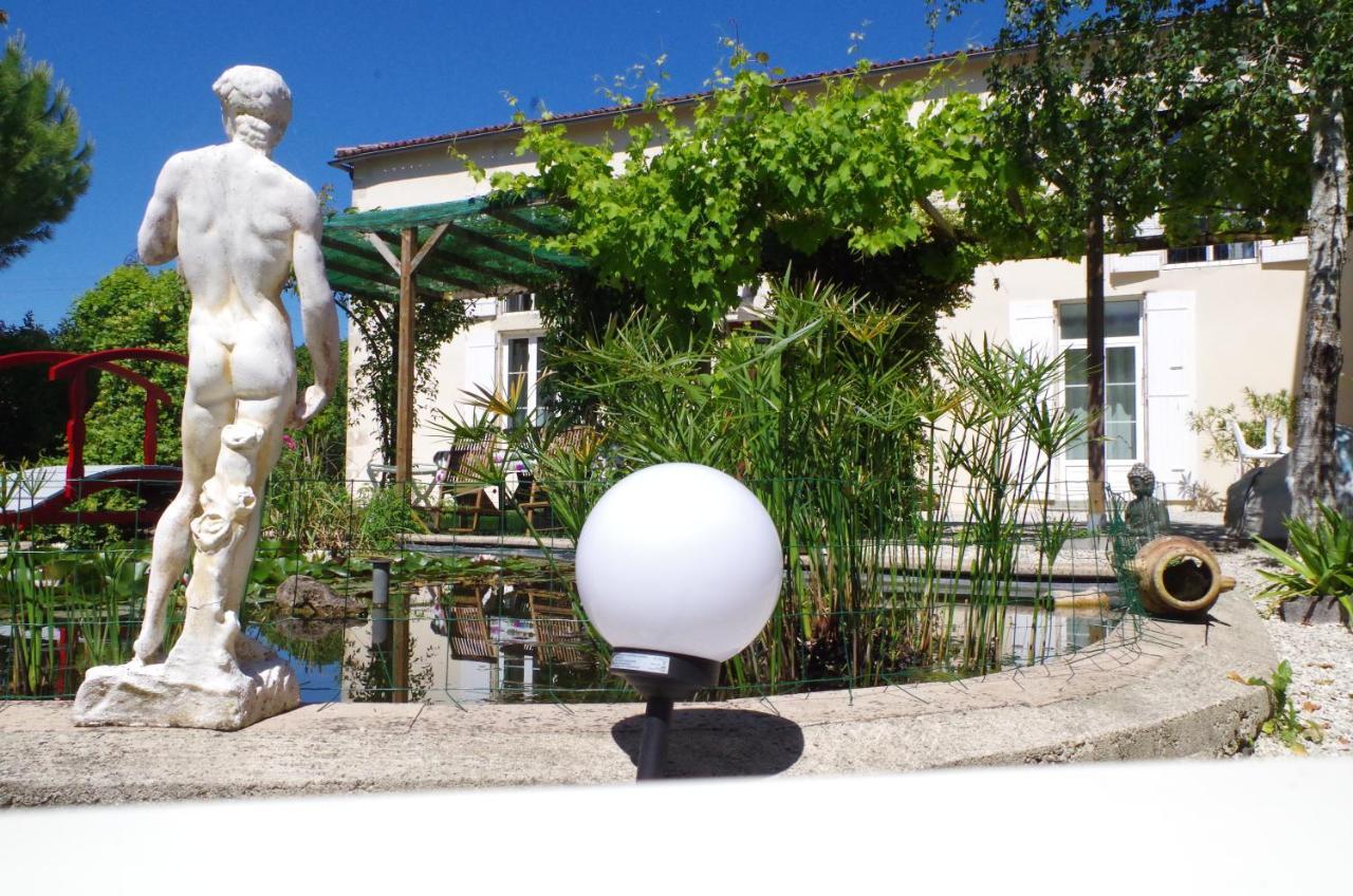 Maison d'Hôtes Le Cadran Solaire Courcelles (Charente-Maritime) Exterior foto